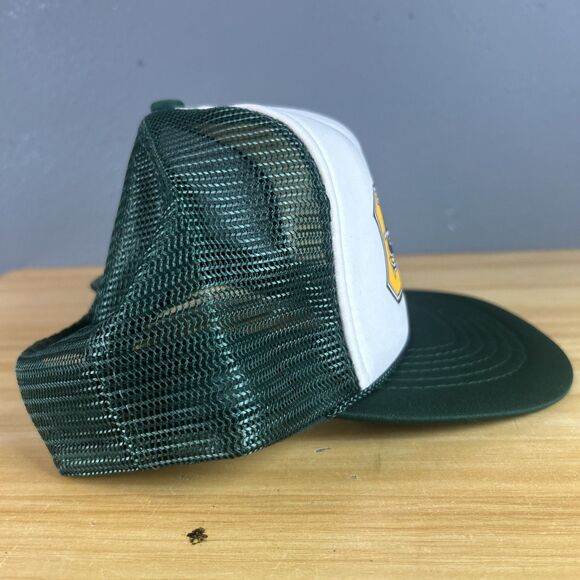 Vintage Rail Road Foam Trucker Hat Snap Back - Picture 2 of 7